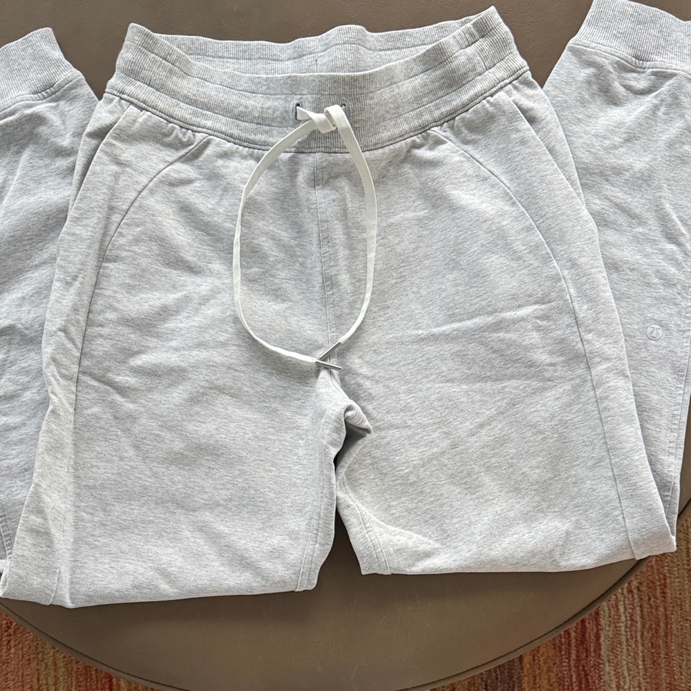 Lululemon Athletica Light Gray Joggers - Picture 1 of 5